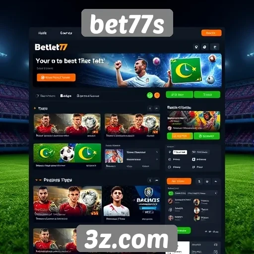 Facilidade de navegação na plataforma bet77s